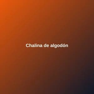 Chalina de algodón