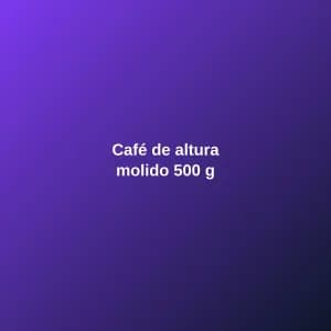 Café de altura molido 500 g